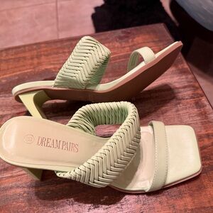 Dream Pairs Women's Mint Heeled Sandals